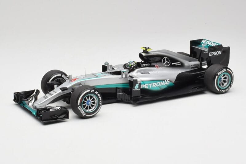 Mercedes AMG W07 #6 N. Rosberg Australia GP Winner 2016 Minichamps 1:18 110160006 Metalli