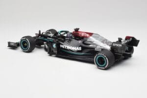 Mercedes AMG W12 #44 L. Hamilton Bahrain GP 2021 Minichamps 1:18 110210144 Metalli — kuva 5 / 7