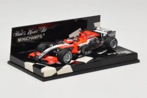 MF1 Toyota M16 #20 C. Albers F1 2006 Minichamps 1:43 400060019 Metalli — kuva 2 / 5