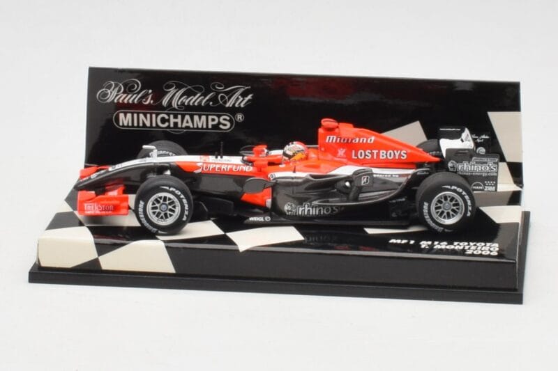 MF1 M16 Toyota #18 T. Monteiro F1 2006 Minichamps 1:43 400060018 Metalli