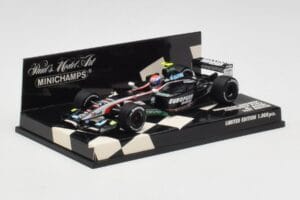 Minardi Cosworth PS03 M. Bobbi Test Car 2003 Minichamps 1:43 400030039 Metalli — kuva 3 / 5