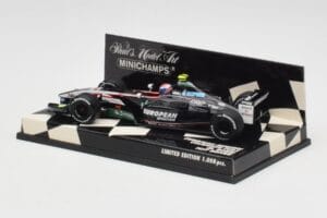 Minardi Cosworth PS03 M. Bobbi Test Car 2003 Minichamps 1:43 400030039 Metalli — kuva 4 / 5