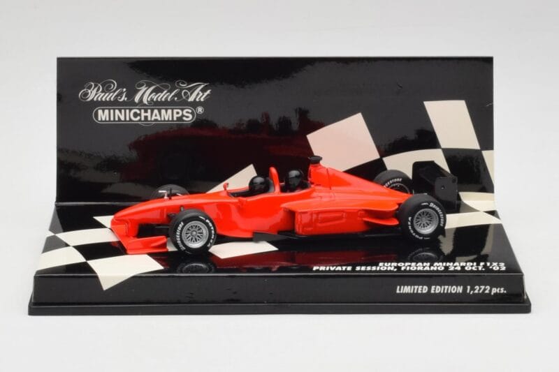 Minardi F1X2 Fiorano Test 2002 Minichamps 1:43 400020510 Metalli