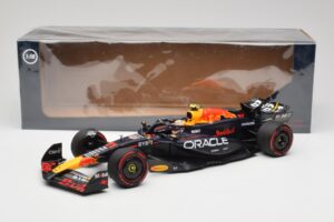 Red Bull Racing RB20 #11 S. Perez Bahrain GP 2024 Minichamps 1:18 110240111 Metalli — kuva 7 / 7