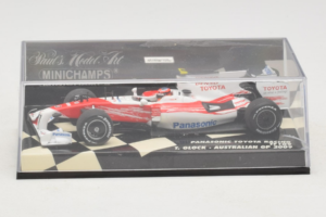Toyota TF109 #10 T. Glock Panasonic Toyota Racing Australian GP 2009 Minichamps 1:43 400090010 Metalli — kuva 4 / 5