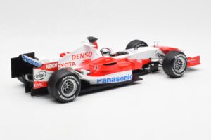 Toyota TF106 Panasonic Toyota Racing J. Trulli F1 Presentation 2006 Minichamps 1:18 AM59554H Metalli — kuva 2 / 6