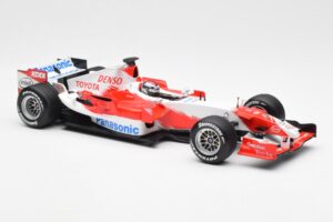 Toyota TF106 Panasonic Toyota Racing J. Trulli F1 Presentation 2006 Minichamps 1:18 AM59554H Metalli — kuva 4 / 6