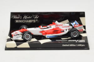 Toyota TF106 Panasonic #12 J. Trulli Panasonic Toyota Racing Showcar 2006 Minichamps 1:43 400060078 Metalli