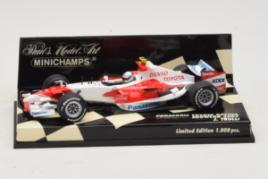 Toyota J. Trulli Panasonic Toyota Racing Showcar F1 2007 Minichamps 1:43 400070082 Metalli