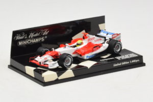 Toyota TF106 Panasonic #11 R. Schumacher Panasonic Toyota Racing Showcar 2006 Minichamps 1:43 400060077 Metalli — kuva 2 / 5