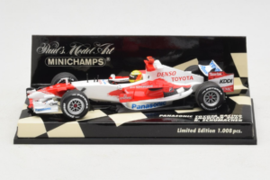 Toyota TF107 Panasonic #11 R. Schumacher Panasonic Toyota Racing Showcar 2007 Minichamps 1:43 400070081 Metalli