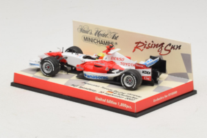 Panasonic Toyota Racing TF107 R. Schumacher F1 Showcar 2007 Minichamps 1:43 403070081 Metalli — kuva 3 / 5