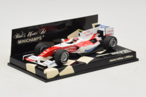 Toyota TF109 #10 T. Glock Panasonic Toyota Racing Showcar F1 2009 Minichamps 1:43 400090080 Metalli — kuva 2 / 5