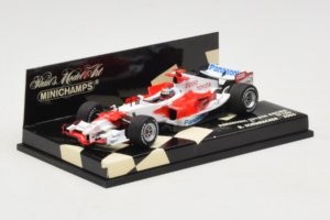 Toyota TF106 Panasonic #11 R. Schumacher Panasonic Toyota Racing 2006 Minichamps 1:43 400060007 Metalli — kuva 2 / 5