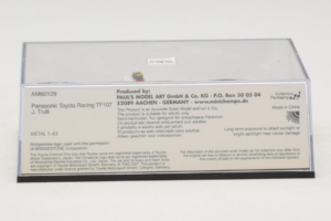 Toyota TF107 #12 J. Trulli Panasonic Toyota Racing Showcar F1 2007 Minichamps 1:43 AM60129 Metalli — kuva 5 / 6