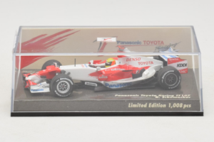 Toyota TF107 #11 R. Schumacher Panasonic Toyota Racing F1 2007 Minichamps 1:43 AM601286 Metalli — kuva 4 / 5