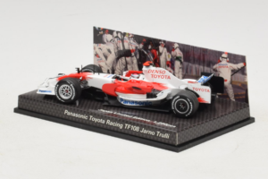 Toyota TF108 #12 J. Trulli Panasonic Toyota Racing F1 2008 Minichamps 1:43 AM61151 Metalli — kuva 3 / 6