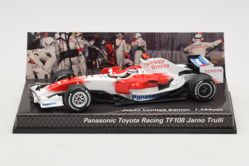 Toyota TF108 #12 J. Trulli Panasonic Toyota Racing F1 2008 Minichamps 1:43 AM61151 Metalli