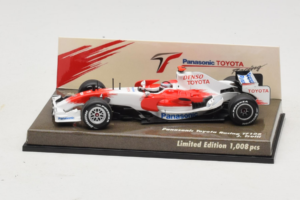 Toyota TF108 Panasonic #12 J. Trulli F1 2008 Minichamps 1:43 AM611513 Metalli