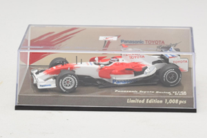 Toyota TF108 Panasonic #12 J. Trulli F1 2008 Minichamps 1:43 AM611513 Metalli — kuva 5 / 5