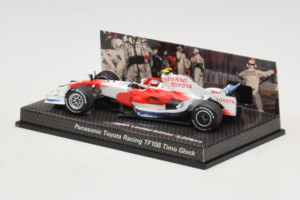 Toyota TF108 #17 T. Glock Panasonic Toyota Racing F1 2008 Minichamps 1:43 AM61152 Metalli — kuva 3 / 6