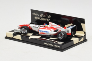 Toyota TF104 Panasonic #16 R. Zonta Panasonic Toyota Racing 2004 Minichamps 1:43 400040116 Metalli — kuva 3 / 5