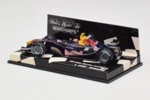 Red Bull RB1 Cosworth S. Speed Test Car 2005 Minichamps 1:43 400050137 Metalli — kuva 3 / 5