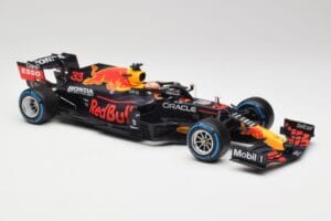 Red Bull Racing Honda RB16B #33 M. Verstappen Turkish GP 2nd Place 2021 Minichamps 1:18 110211633 Metalli — kuva 4 / 7