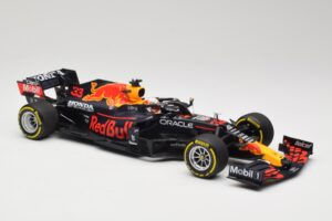 Red Bull Racing Honda RB16B #33 M. Verstappen Mexican GP Winner 2021 Minichamps 1:18 110211933 Hartsi — kuva 4 / 6