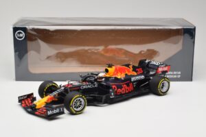 Red Bull Racing Honda RB16B #33 M. Verstappen Mexican GP Winner 2021 Minichamps 1:18 110211933 Hartsi — kuva 6 / 6
