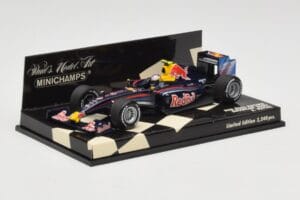 Red Bull Racing Renault RB5 #15 S. Vettel Showcar 2009 Minichamps 1:43 400090085 Metalli — kuva 2 / 5