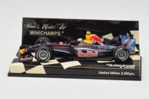 Red Bull Racing Renault RB5 #15 S. Vettel Showcar 2009 Minichamps 1:43 400090085 Metalli