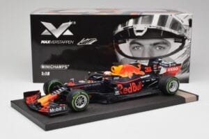 Red Bull RB15 #33 M. Verstappen German GP Winner Wet 2019 Minichamps 1:18 113191133 Metalli — kuva 6 / 7