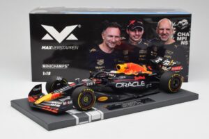 Red Bull RB18 Oracle #1 M. Verstappen US GP 2022 Winner Minichamps 1:18 113221901 Hartsi — kuva 7 / 7