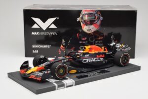 Red Bull RB19 Oracle #1 M. Verstappen Bahrain GP 2023 Winner Minichamps 1:18 113230201 Hartsi — kuva 7 / 7