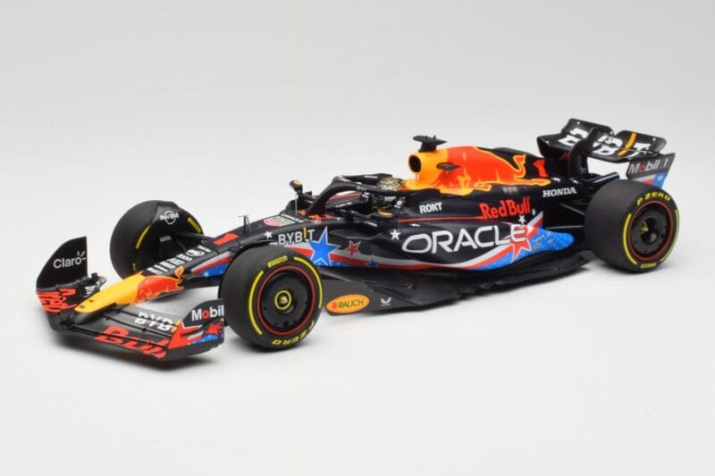 Red Bull RB19 #11 S. Perez Austin GP 2023 Minichamps 1:18 110231911 Metalli
