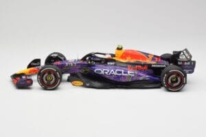 Red Bull RB19 #11 S. Perez Las Vegas GP 3rd 2023 Minichamps 1:18 110232211 Metalli — kuva 3 / 6