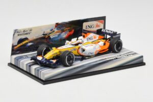 Renault R27 G. Fisichella / H. Kovalainen Showcar 2007 Minichamps 1:43 403070172 Metalli — kuva 2 / 5