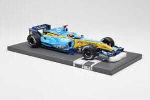 Renault F1 Team R25 #5 F. Alonso 3rd Place Brazil GP 2005 World Champion Minichamps 1:18 117051705 Metalli — kuva 4 / 7