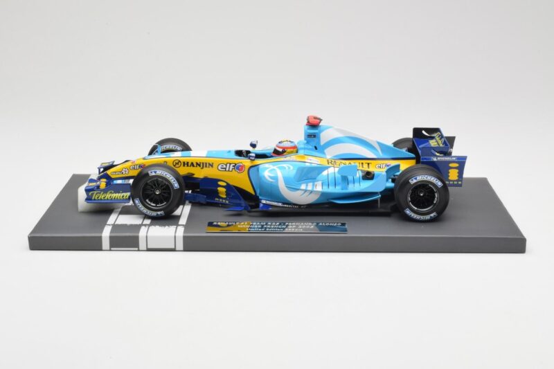 Renault F1 Team R25 #5 F. Alonso Winner French GP 2005 Minichamps 1:18 117051005 Metalli