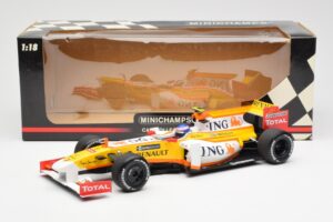 Renault F1 Team R29 #10 R. Grosjean F1 2009 Minichamps 1:18 150090108 Metalli — kuva 6 / 6