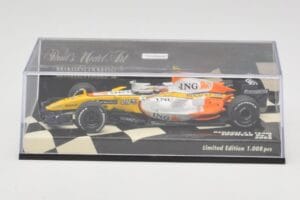 Renault R28 #6 Showcar 2008 Minichamps 1:43 400080076 Metalli — kuva 5 / 5