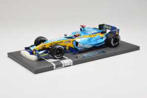 Renault R25 #5 F. Alonso 2nd Place Belgian GP 2005 Minichamps 1:18 117051605 Metalli — kuva 2 / 7