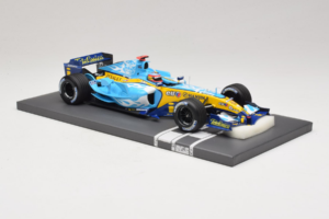 Renault R25 #5 F. Alonso 2nd Place Belgian GP 2005 Minichamps 1:18 117051605 Metalli — kuva 4 / 7