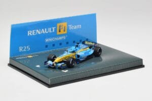 Renault R25 #1 F. Alonso F1 World Champion 2005 Minichamps 1:43 403050105 Metalli — kuva 2 / 4