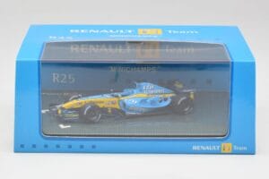 Renault R25 #1 F. Alonso F1 World Champion 2005 Minichamps 1:43 403050105 Metalli — kuva 4 / 4