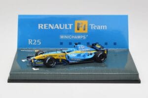 Renault R25 #1 F. Alonso F1 World Champion 2005 Minichamps 1:43 403050105 Metalli