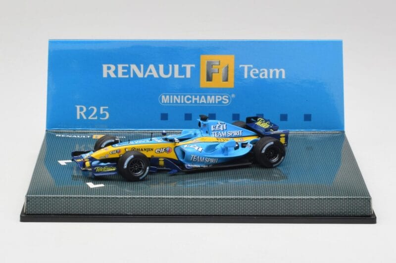 Renault R25 #1 F. Alonso F1 World Champion 2005 Minichamps 1:43 403050105 Metalli