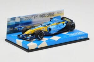 Renault R25 #5 F. Alonso Race Car 2005 Minichamps 1:43 403050025 Metalli — kuva 2 / 5