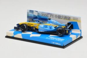 Renault R25 #5 F. Alonso Race Car 2005 Minichamps 1:43 403050025 Metalli — kuva 3 / 5